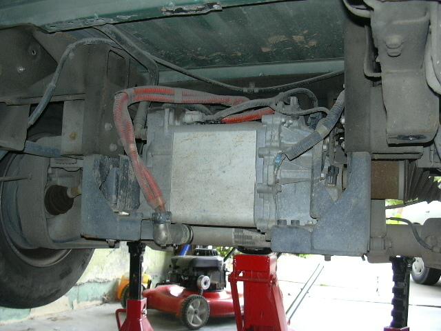 Motor front view
