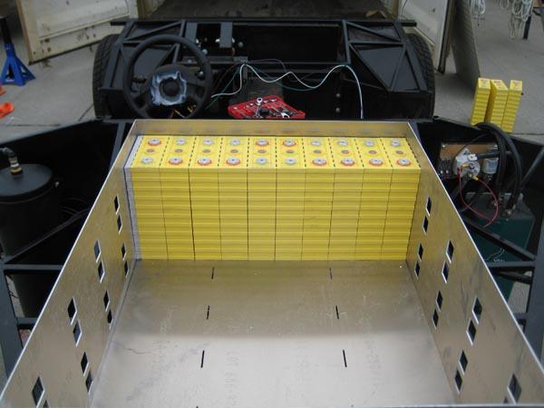 Battery dry fit