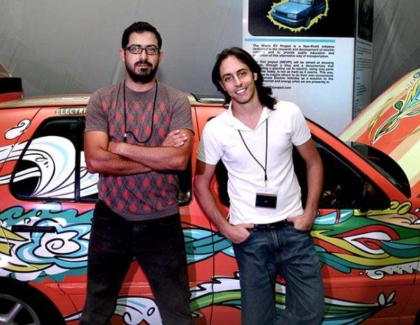 The founders of the Miami EV Project