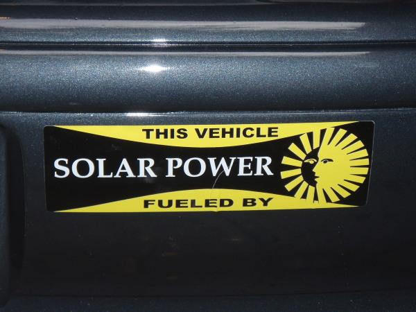 solar powered!