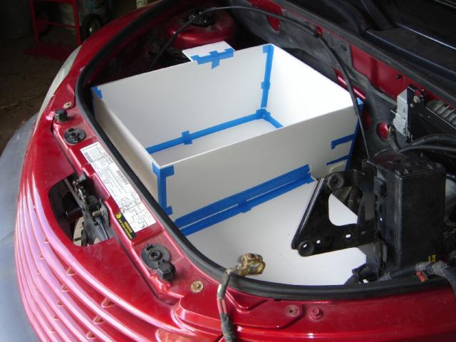 Mockup of  Battery Box and Component She