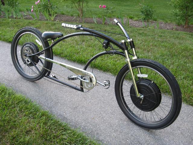 stretched out beach cruiser