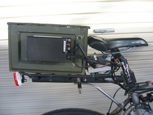 Rear Battery mounted