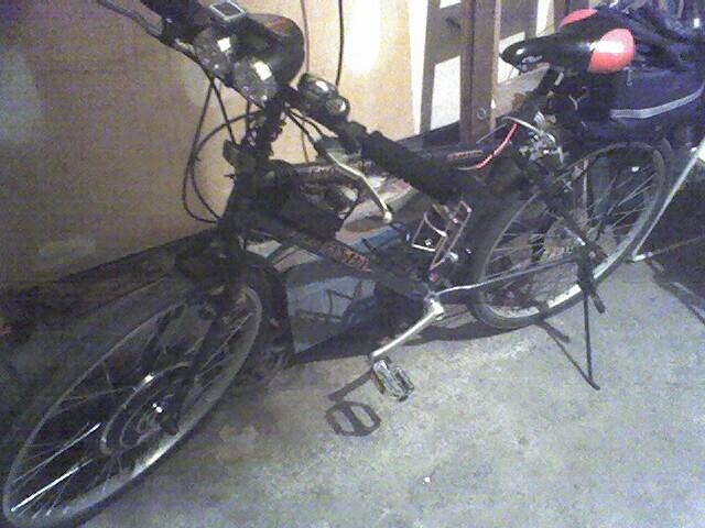 Converted bike