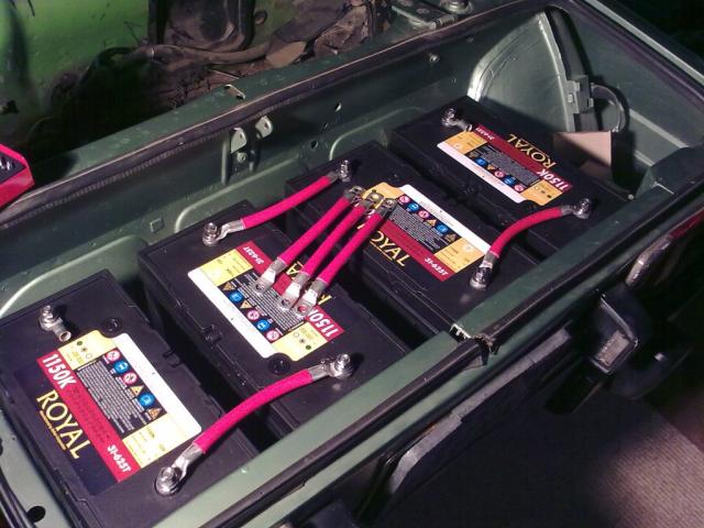 Batteries in Boot - Easy Fit