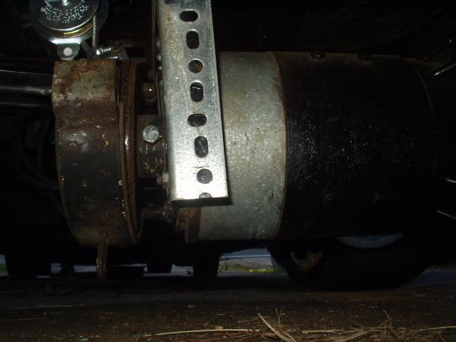 View of the motor