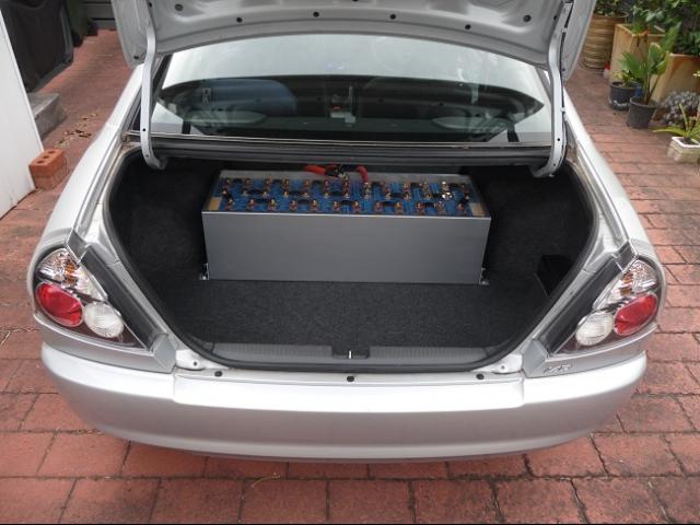 Rear batteries installed