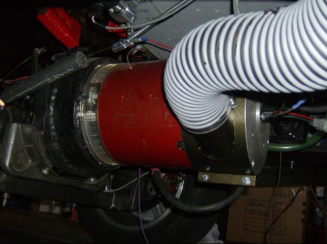 Motor Fan Cooling System