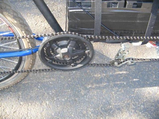stretch cycle chains and tensioner