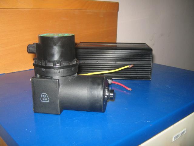 Vacum pump and dc-dc convertor