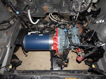 Installed AC-50 Motor and Trans