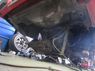 Underside of Car