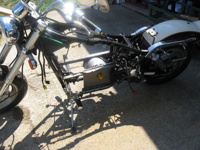 Motor attached