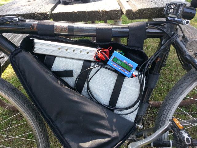 triangle battery pack