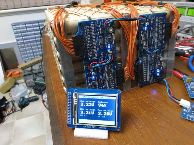 Benchtesting battery with BMS