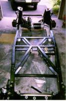 The chassis ready for the body installat