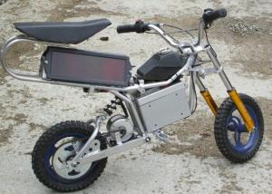 Solar-assisted, Mini Electric Dirt Bike